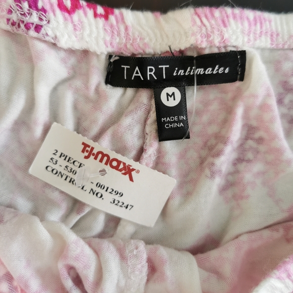 Tj Maxx Tart Intimates Heart Sleep Shorts Size Med - Picture 3 of 6